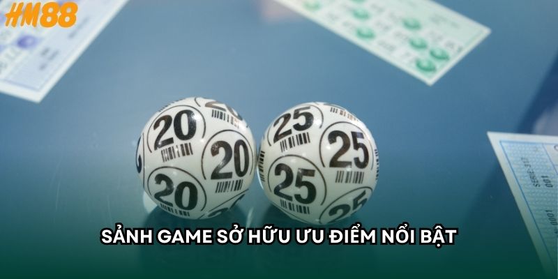 Sảnh game được yêu thích bởi nhiều thế mạnh nổi trội